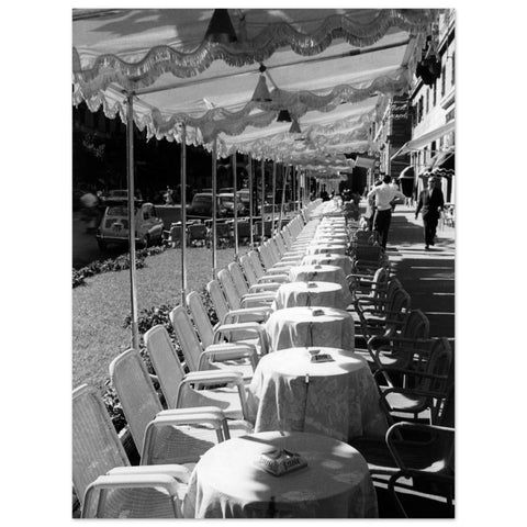 3866506 Italy, Rome,Tables In Via Veneto, 1959