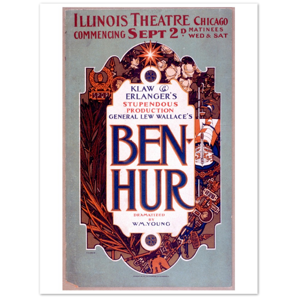 4381839 Ben Hur Theater Poster