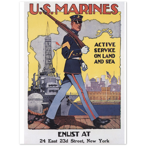 3142050 US Marines Recruitment Poster
