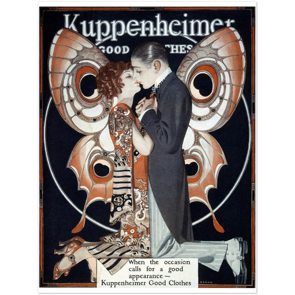 1699402  Advertisement for Kuppenheimer Clothing, circa 1924