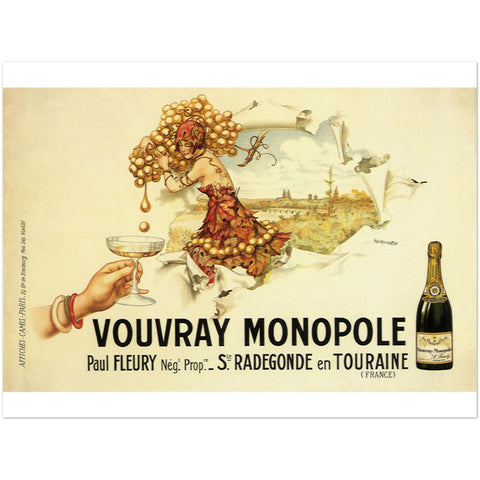 3209021 Vouvray Monopole Champagne Ad