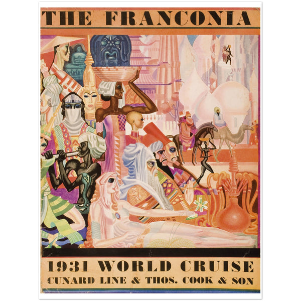 913882 1931 Franconia Cunard Cruise