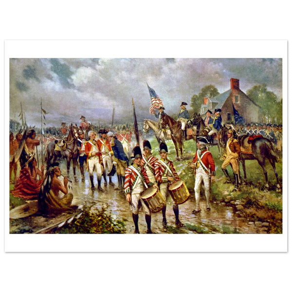 1120988 General Burgoyne surrenders at Saratoga