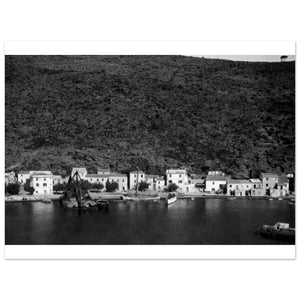 3501574 Italy, Tuscany, Island of Capraia Port, 1930
