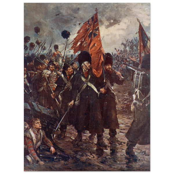 2608813 Saving the colours; the Battle of Inkerman, 1854