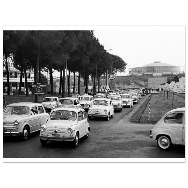3866498 Traffic In Rome, 1960