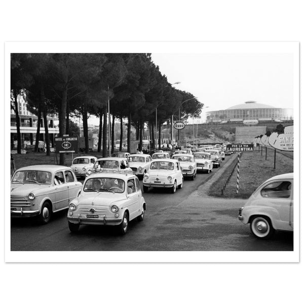 3866498 Traffic In Rome, 1960