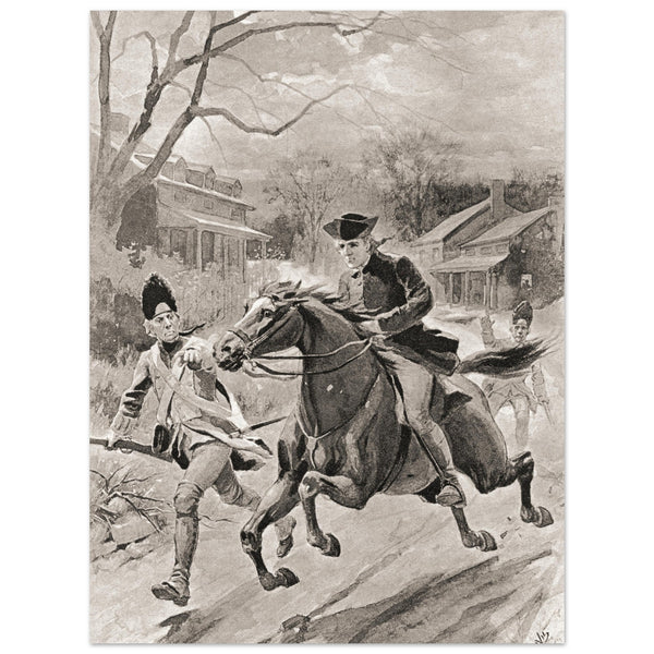 2607241 Paul Revere's midnight ride, April 18, 1775
