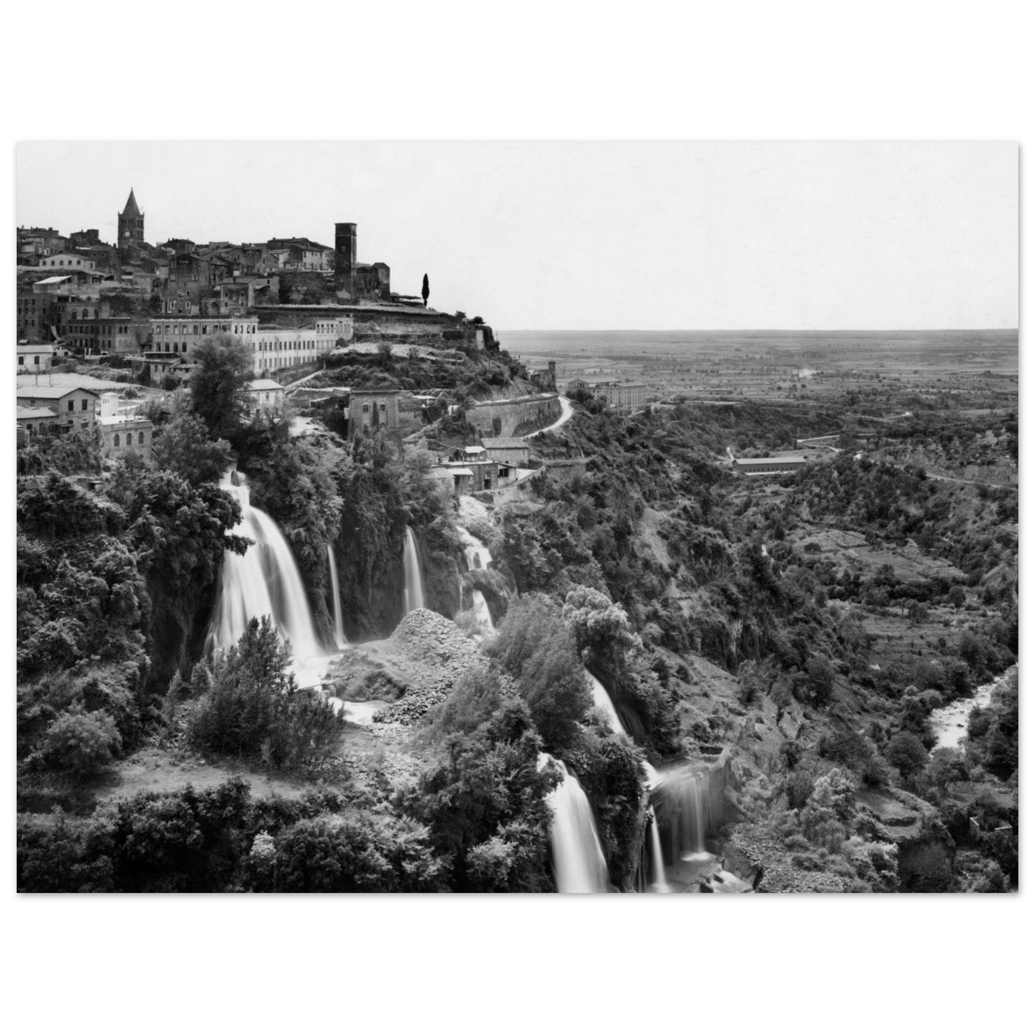 3866098 Tivoli With Waterfalls, 1957