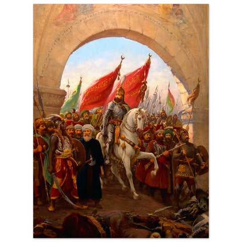 4373854 Entry of Fatih Sultan Mehmet into Istanbul
