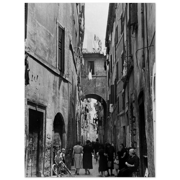 3866502 Italy, Rome, Street Near Trastevere, 1954