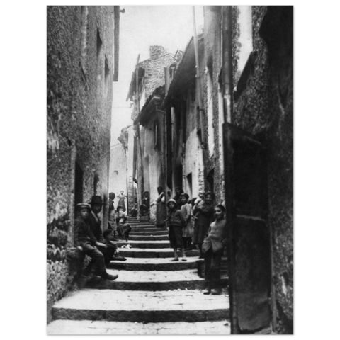 3502243 Old Alley, Italy, Basilicata, Potenza 1920