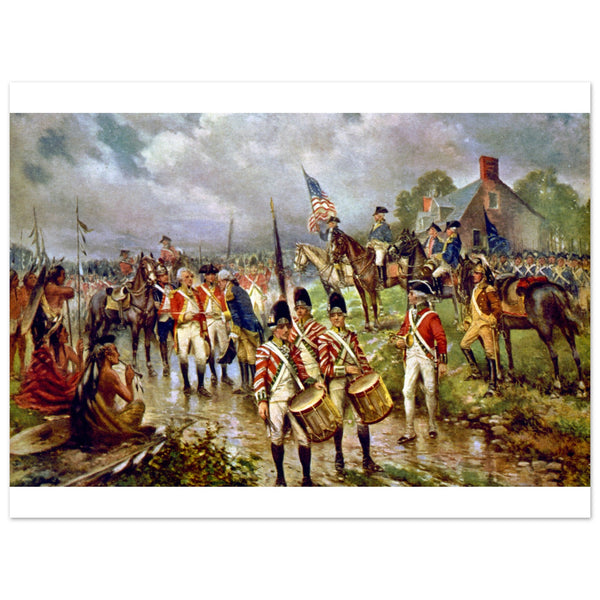1120988 General Burgoyne surrenders at Saratoga