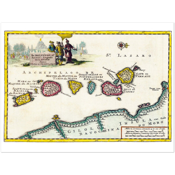 4391184 Maluku (the Molucca Islands) by Pieter Van der AA, 1706-1708