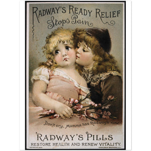 1697273 Radway's Ready Relief Stops Pain, Trade Card, circa 1900