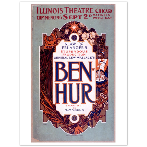 4381839 Ben Hur Theater Poster