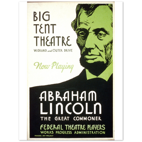 4399862 Abraham Lincoln Theater Poster