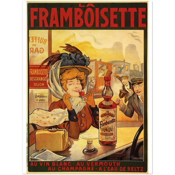 3209117 La Framboissette Liquer Ad