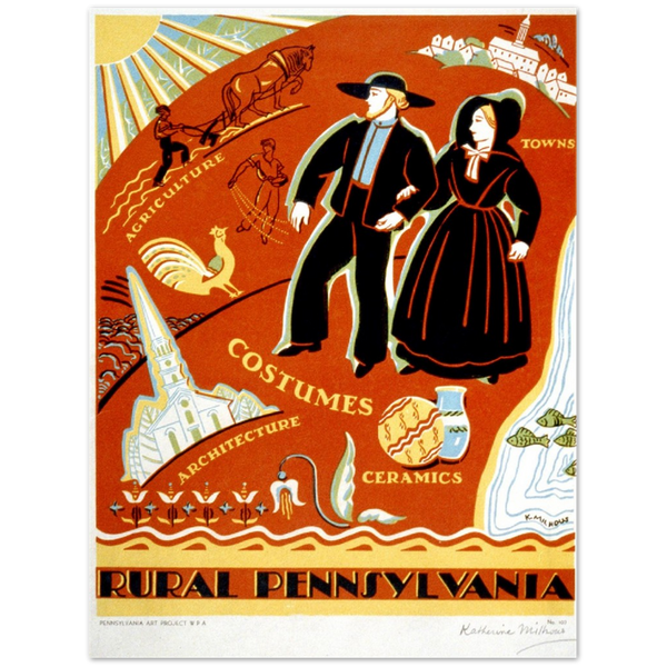 4352750 Rural Pennsylvania Poster