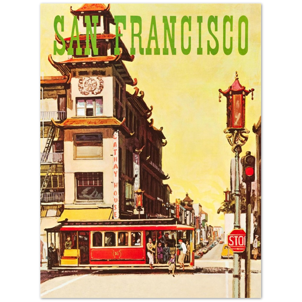 2822255 Vintage San Francisco Travel Poster