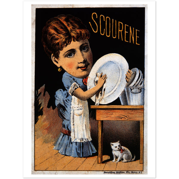 1697805 Scourene, The Simonds Soap Co., Trade Card, circa 1880