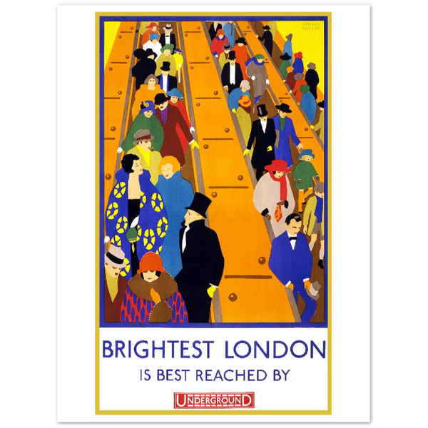 4489289 Brightest London is Best Reached by Underground