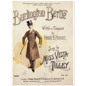 3139368 Burlington Bertie Theater Poster