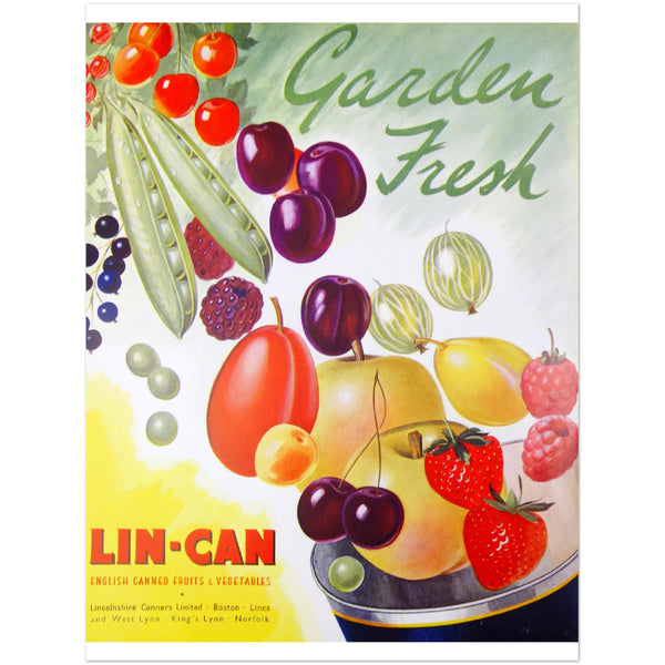 1766977 Advert for Lin-Can Canned Fruit
