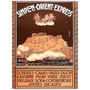 4452120 Vintage Orient Express Poster