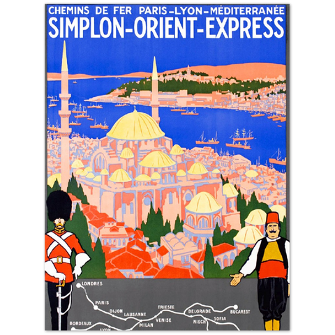 4449587 Vintage Orient Express Poster