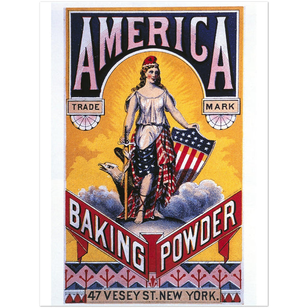 1697477 American Baking Powder, Trade Card, circa 1880