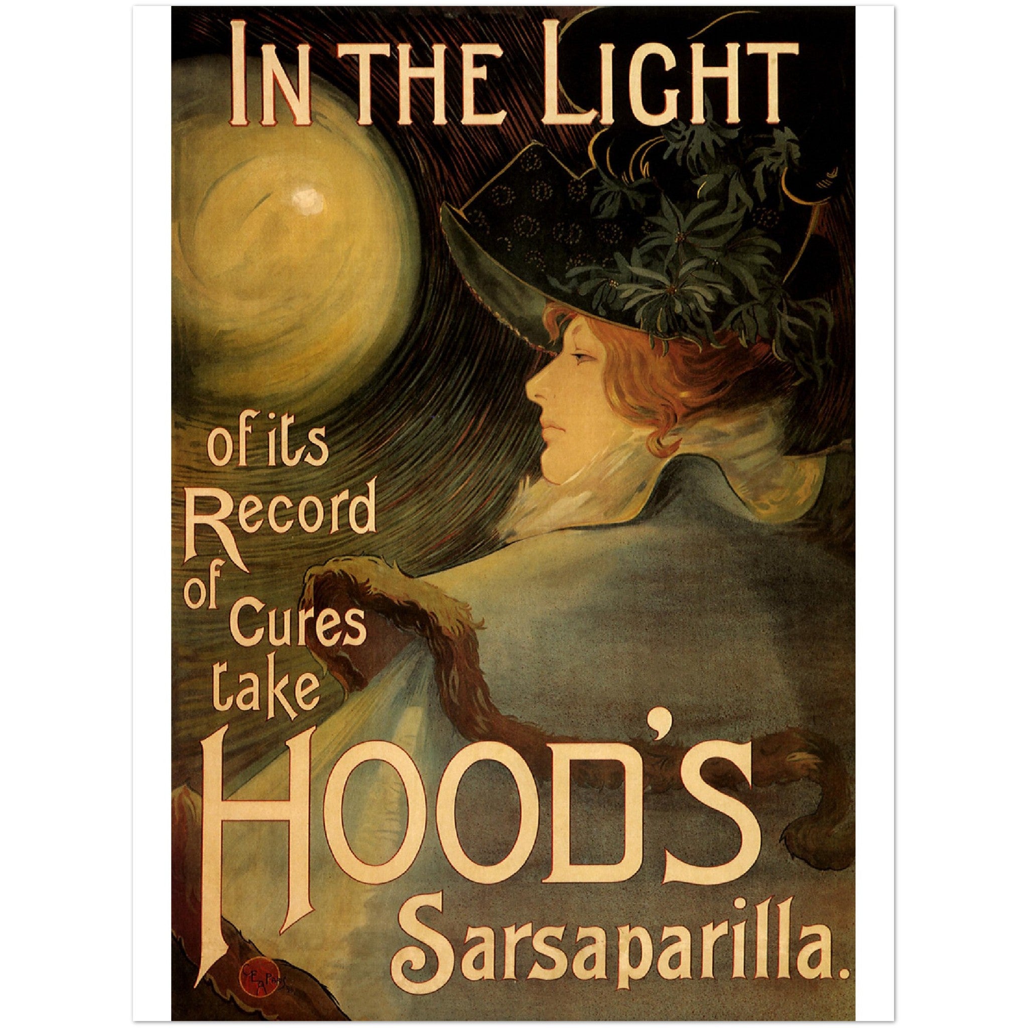 3209342 Advertisement for Hood's Sarsaparilla