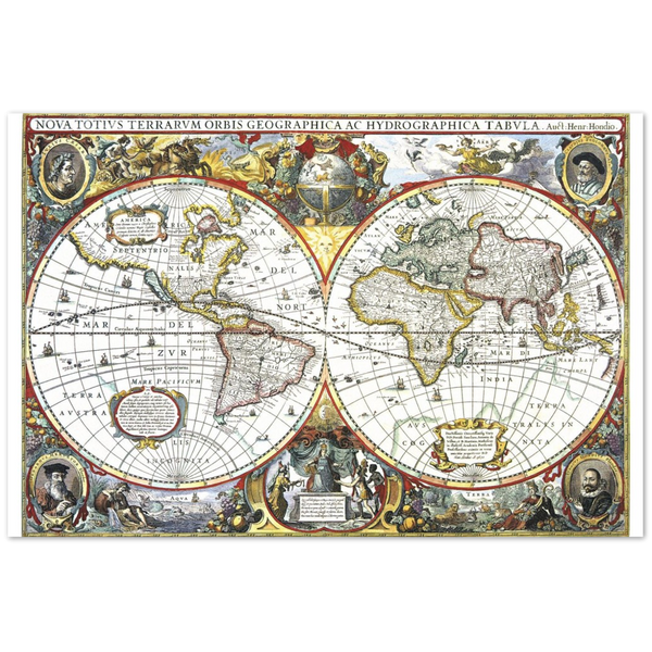 3139212 World Map, 1630