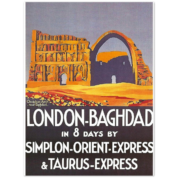 4450970 Vintage Orient Express Poster