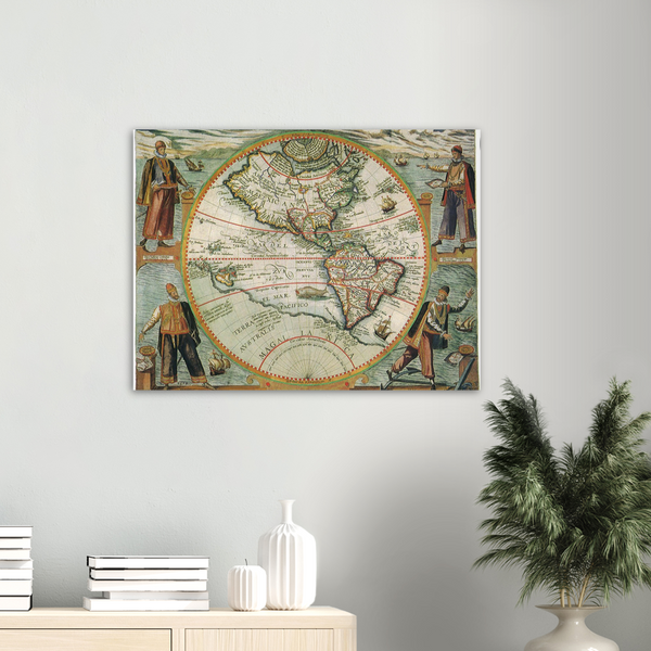 3139499 Old World Map 1597
