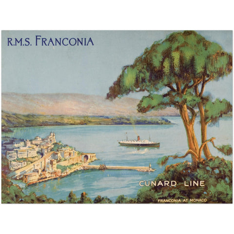 919455 Cunard Franconia Cruise 1926-1930
