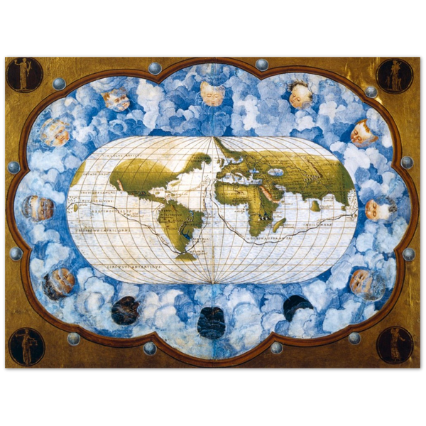 1697521 Map of the World, 1545