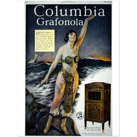 1698529 Columbia Graphophone Company, Advertisement, circa 1920