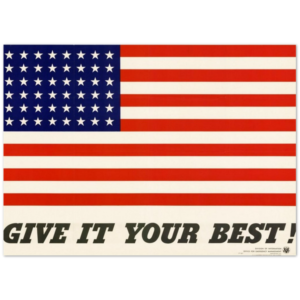2662523 American Patriotic Poster, World War 2