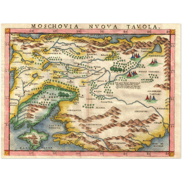 4443992 Muscovy, a region covering modern day Russia and Ukraine 1574