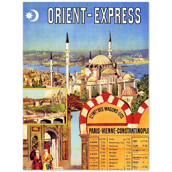 4450219 Vintage Orient Express Poster
