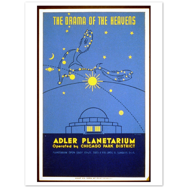 4381477 Adler Planetarium Poster