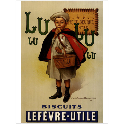 3209306 Advertisement for Lefevre-Utile Biscuits
