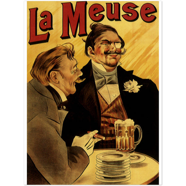 3209305 Poster for La Meuse Beer.
