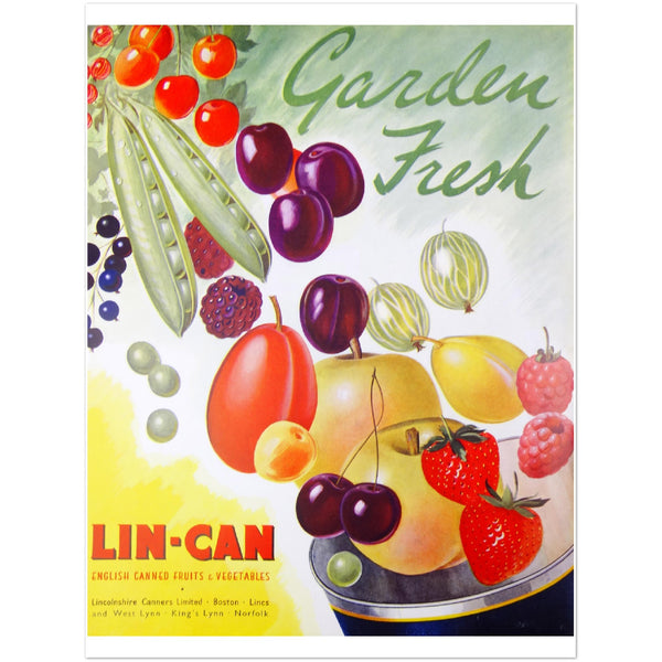 1766977 Advert for Lin-Can Canned Fruit