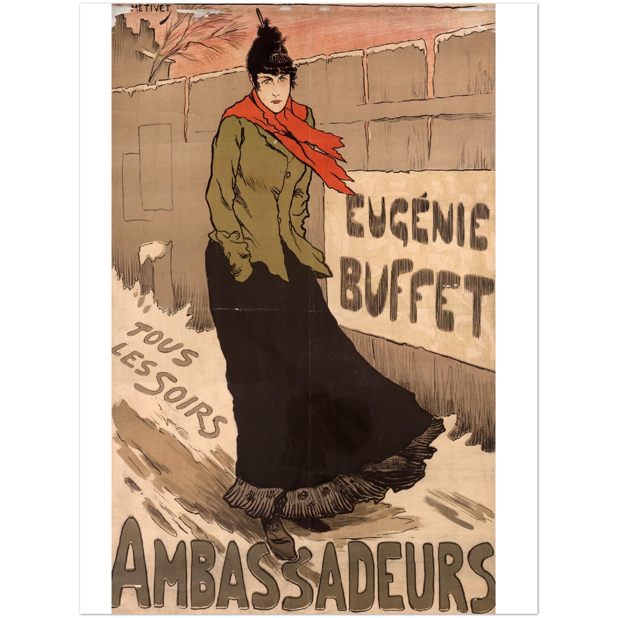 1135021 Eugenie Buffet Ambassadeurs Poster