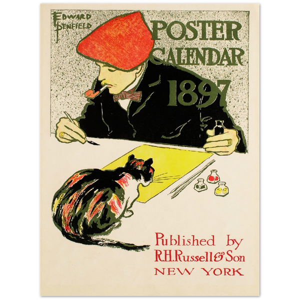 3870073 Poster Calendar 1897