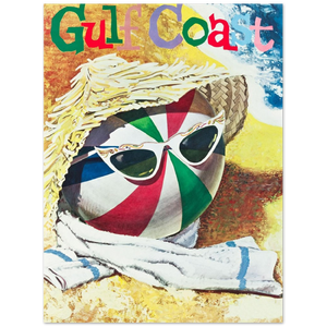 2822296 Vintage Gulf Coast Travel Poster