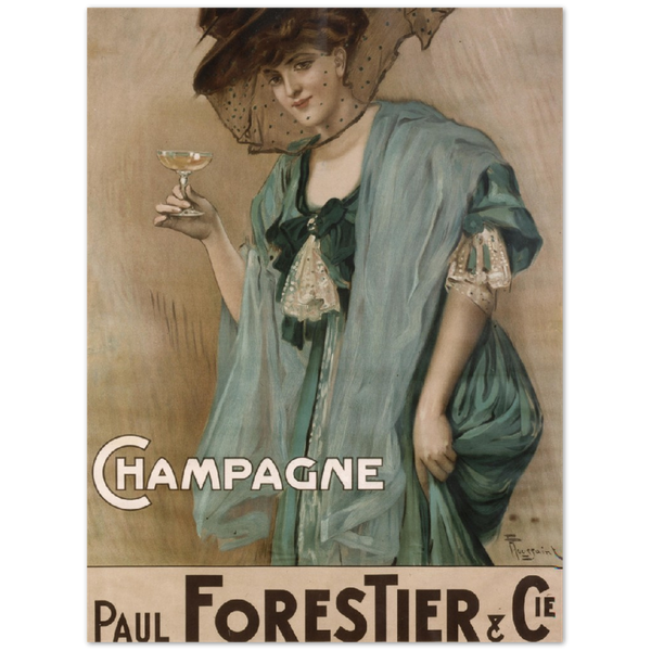 3949623 Champagne Art Nouveau