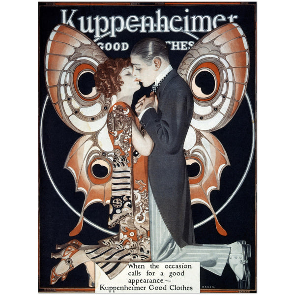 1699402  Advertisement for Kuppenheimer Clothing, circa 1924